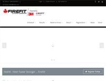 Tablet Screenshot of firefit.com